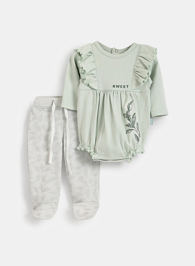 Junior Baby Girls Pyjama Set - Image 1